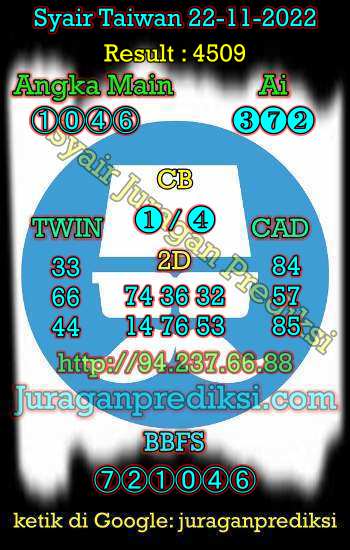 prediksi taiwan 22 november 2022, syair taiwan hari ini selasa 22-11-2022, angka keluar togel taiwan, toto jitu taiwan 22 november 2022 akurat