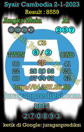 prediksi cambodia 2 januari 2023, syair cambodia hari ini senin 2-1-2023, prediksi syair kamboja 2 januari 2023 4d jitu dan akurat