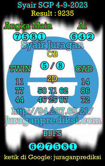 prediksi sgp 4 september 2023, syair sgp hari ini senin 4-9-2023, prediksi syair singapore 4 september 2023, prediksi sgp jp jitu dan akurat