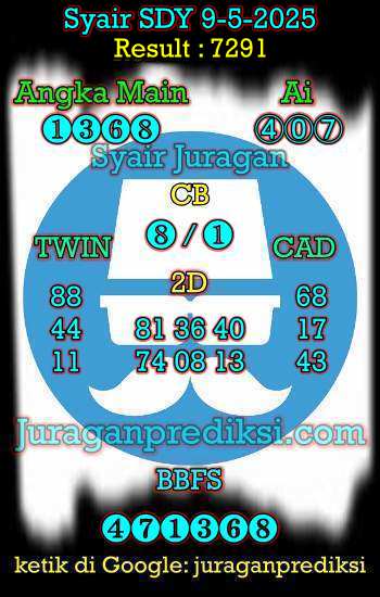 prediksi sdy 9 mei 2025, syair sdy hari ini jumat 9-5-2025, prediksi syair sydney 9 mei 2025, prediksi sdy jp jitu dan akurat