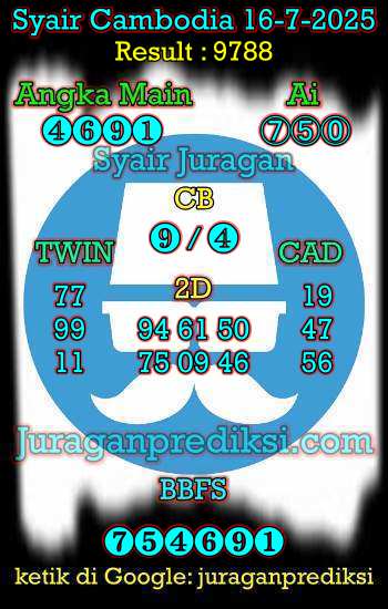 prediksi cambodia 16 juli 2025, syair cambodia hari ini rabu 16-7-2025, prediksi syair kamboja 16 juli 2025 4d jitu dan akurat