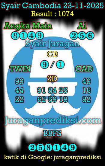 prediksi cambodia 23 november 2025, syair cambodia hari ini minggu 23-11-2025, prediksi syair kamboja 23 november 2025 4d jitu dan akurat